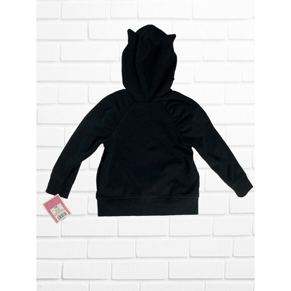 Circo Black Cat Girls Hoodie Jacket Kitty Size 18M Halloween - Picture 8 of 8